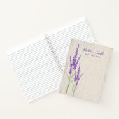 Rustic Lavender Botanisch | Notitieboek (Binnen)