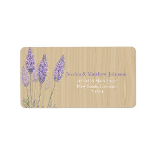 Rustic Lavender Etiket