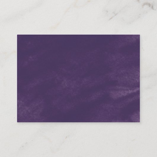 Rustic Lavender & Eucalyptus Gift Registry Informatiekaartje (Achterkant)