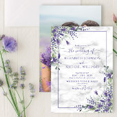Rustic Lavender Eucalyptus Greenery Foto Weddensch Kaart