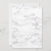 Rustic Lavender Eucalyptus Greenery Foto Weddensch Kaart (Achterkant)