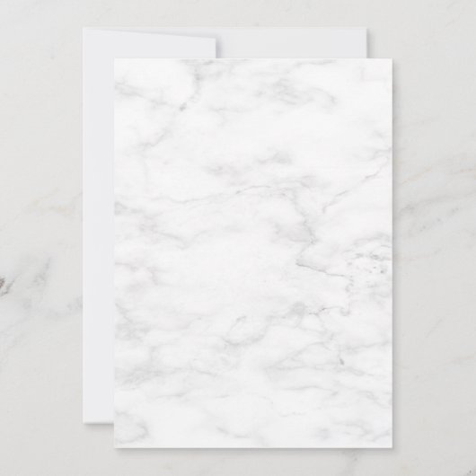 Rustic Lavender Eucalyptus Greenery Wedding Kaart (Achterkant)