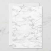 Rustic Lavender Eucalyptus Greenery Wedding Kaart (Achterkant)