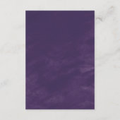 Rustic Lavender & Eucalyptus Hotel Enclosure Kaart (Achterkant)