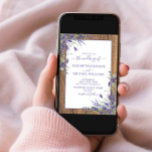 Rustic Lavender Eucalyptus Wood Script Weddenschap Kaart<br><div class="desc">Oh, we zijn zo blij met deze trendy lavender eucalyptus, rustige trouwuitnodiging! Met handgeschreven scripttypografie, lavender en eucalyptus waterverf botanische floralen en een verouderde barnwood textuur. Een deel van een trouwsuite waarvan we hopen dat je er zoveel van houdt als we doen: https://www.zazzle.com/collections/lavender_eucalyptus_floral_wood_wedding-119193107197450251 Hartelijk dank voor het ondersteunen van onze...</div>