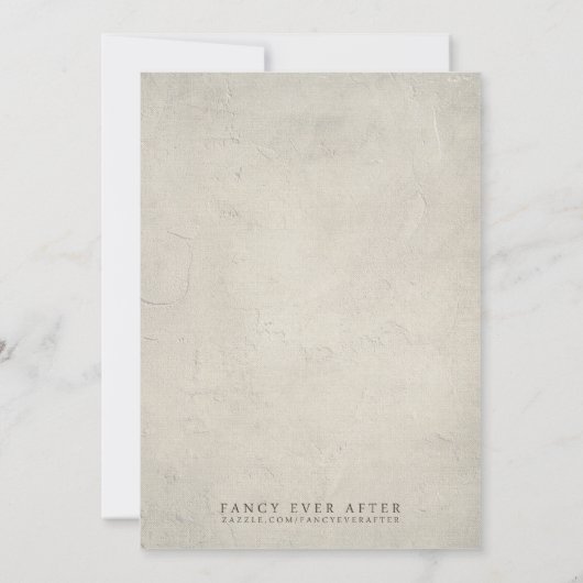 Rustic Lavender Mason Jar | Weddenschap Kaart (Achterkant)