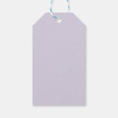 Rustic Lavender | Paarse dank Cadeaulabel (Achterkant)