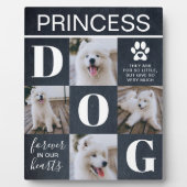 Rustic Leiste Hondengedenkteken 4 Foto Fotoplaat (Voorkant)