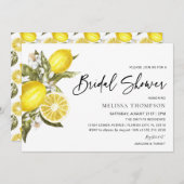 Rustic Lemon Vrijgezellenfeest Kaart (Voorkant / Achterkant)