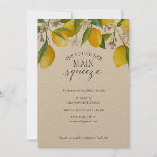 Rustic Lemon Ze vond haar belangrijkste knuppel, B Kaart