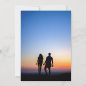 Rustic Letterpress Kaart (Achterkant)