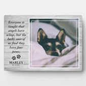 Rustic Licht Hout Huisdier Verlies Huisdier Herden Fotoplaat (voorkant)