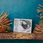 Rustic Licht Hout Huisdier Verlies Huisdier Herden Fotoplaat (Zijkant)