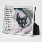 Rustic Licht Hout Huisdier Verlies Huisdier Herden Fotoplaat (Zijkant)