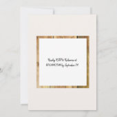 Rustic Lights Achtertuin Verrassing Verjaardagsfee Kaart (Achterkant)