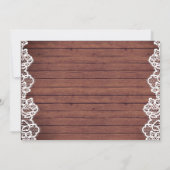 Rustic Lights Photo LGBTQ Save The Date Card (Achterkant)