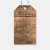 Rustic Lights Wedding Bedankt voor je favoriete ta Cadeaulabel (Achterkant)