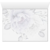 Rustic Lila en Alabaster Peony Floral Hartelijk da (Binnen Horizontaal (Onder))