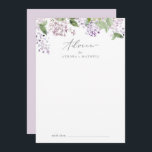 Rustic Lila huwelijk Advieskaart<br><div class="desc">Deze netelige lila trouwadvieskaart is perfect voor een lente- of zomerbruiloft en kan voor elke gebeurtenis worden gebruikt. Het romantische en elegante bloemontwerp kenmerkt waterverf paarse lila bloemen met een boho country tuin. Deze advieskaarten kunnen worden gebruikt als alternatief voor een huwelijksreceptie, -vrijgezellenfeest, -baby shower of -graduatie. Geef de kaart...</div>