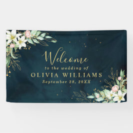 Rustic Lily Floral Dusty Eucalyptus Griekenland Spandoek
