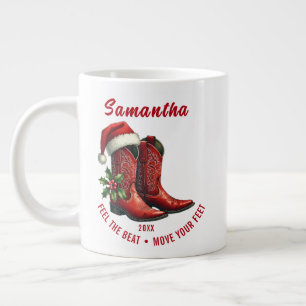 Rustic Line Dance Cowboy Boots Speciale Mok