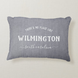 Rustic Linen Er is geen plek zoals thuis Accent Kussen