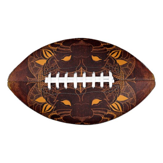Rustic Lion Head American Football (Voorkant)