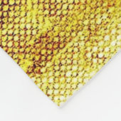 Rustic Lion Head Fleece Deken (Hoek)