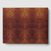 Rustic Lion Head Personal Gastenboek (Achterkant)