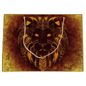 Rustic Lion Head Personal Groot Cadeauzakje (Voorkant)