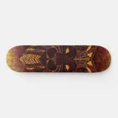 Rustic Lion Head Persoonlijk Skateboard (Horizontaal)