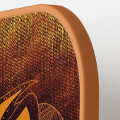 Rustic Lion Head Pickleball Paddle (Links Detail)