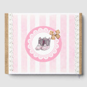 Rustic Little Cowgirl Baby Girl Baby shower Boek (Achterkant)