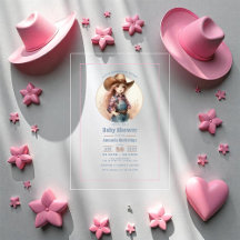 Rustic Little Cowgirl Western Baby shower