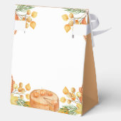 Rustic Little Cutie Pumpkin Pie Herfst Baby shower Bedankdoosjes (Achterkant)