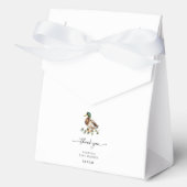 Rustic Little Duckling Mallard Duck Bedankt Bedankdoosjes (Voorkant)