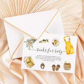 Rustic Little Fisherman Boeken voor Baby Kaart