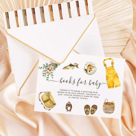 Rustic Little Fisherman Boeken voor Baby Kaart