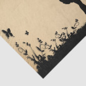 Rustic Littlest Ballerina Tissuepapier (Detail)