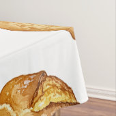 Rustic Loaf Watercolor Painting Tafelkleed (Voorbeeld)