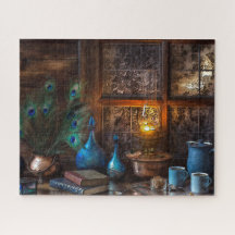 Rustic log Cabin op plaats van lamplight