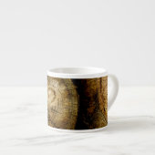 Rustic Log Roll Espresso Kop (Voorkant rechts)