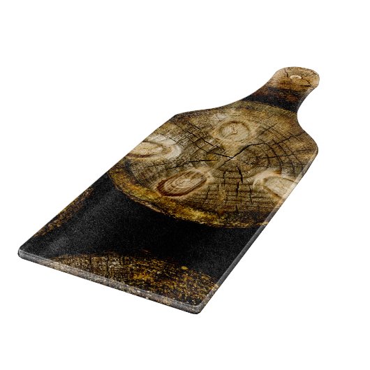 Rustic Log Roll Snijplank (Hoek)