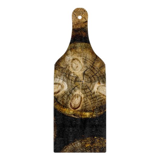 Rustic Log Roll Snijplank (Voorkant)