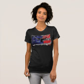 Rustic Longhorn V-Neck T-shirt (Voorkant volledig)