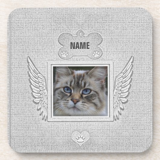 Rustic look Grey Stone Muismat Onderzetter (Voorkant)