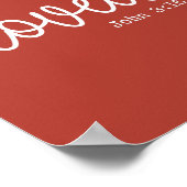 Rustic Love Faith Quote minimalistisch Poster (Hoek)