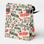 Rustic Love Favor Box Bedankdoosjes (Achterkant)