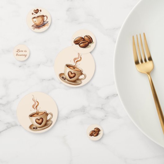 Rustic Love is het brouwen van een koude-bruiloft Confetti (Groep)