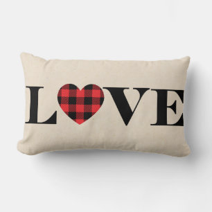 Rustic Love Pillow Kussen